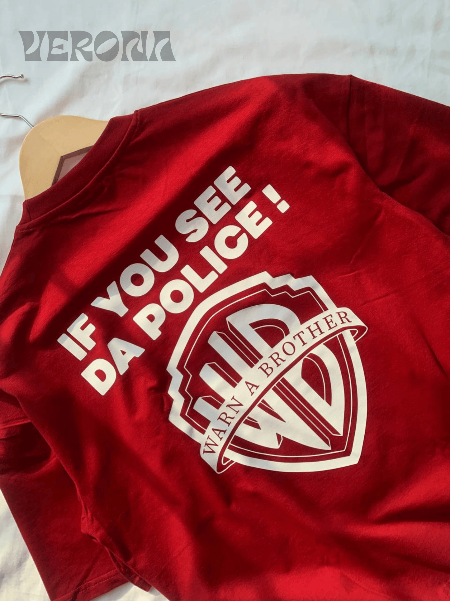 WB - Maroon Drop Shoulder