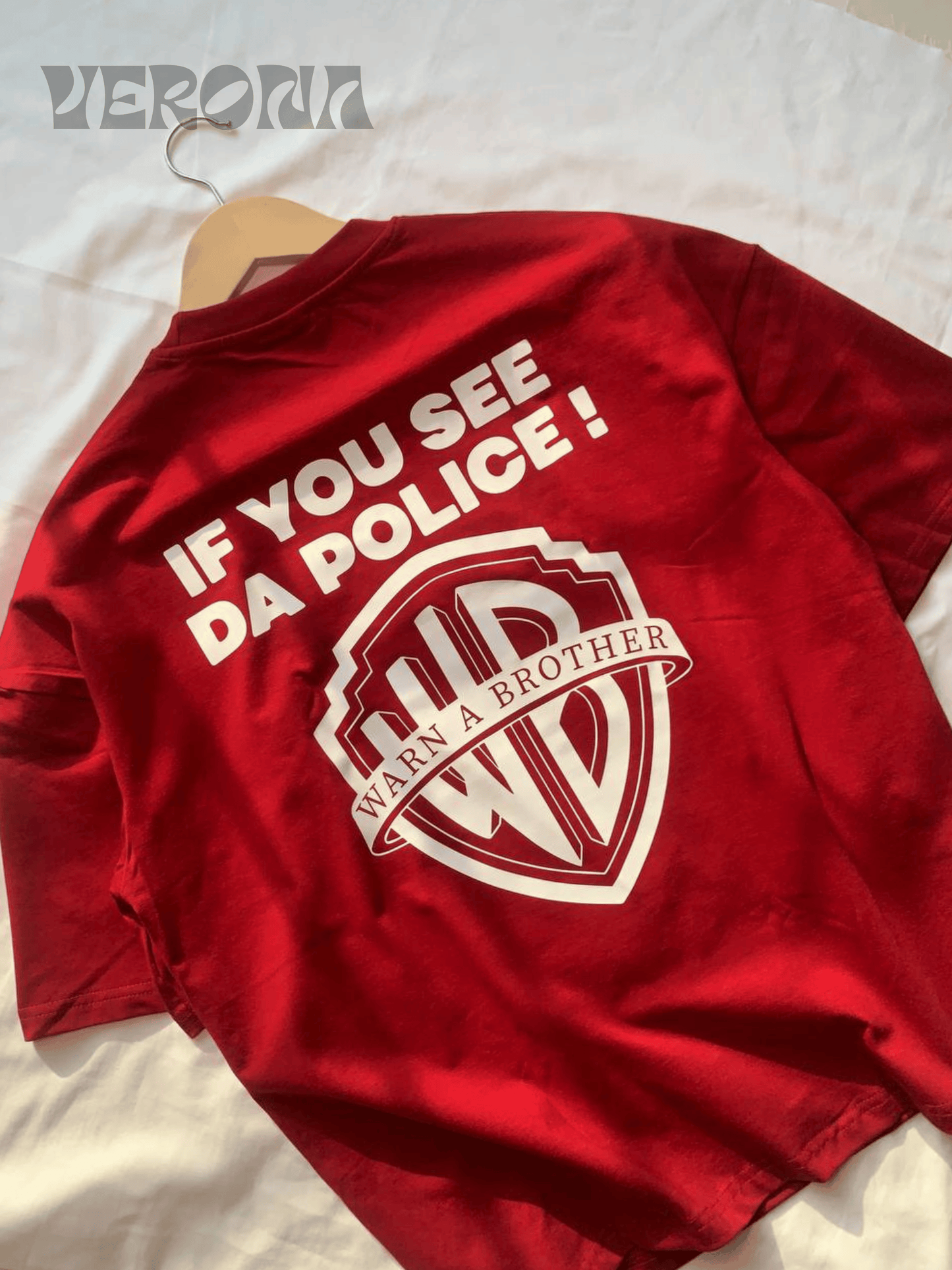WB - Maroon Drop Shoulder