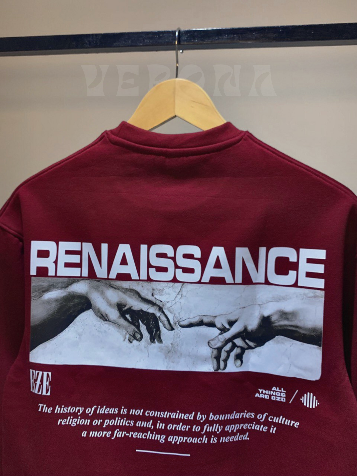 Rennaisance - Premium Maroon Sweatshirt