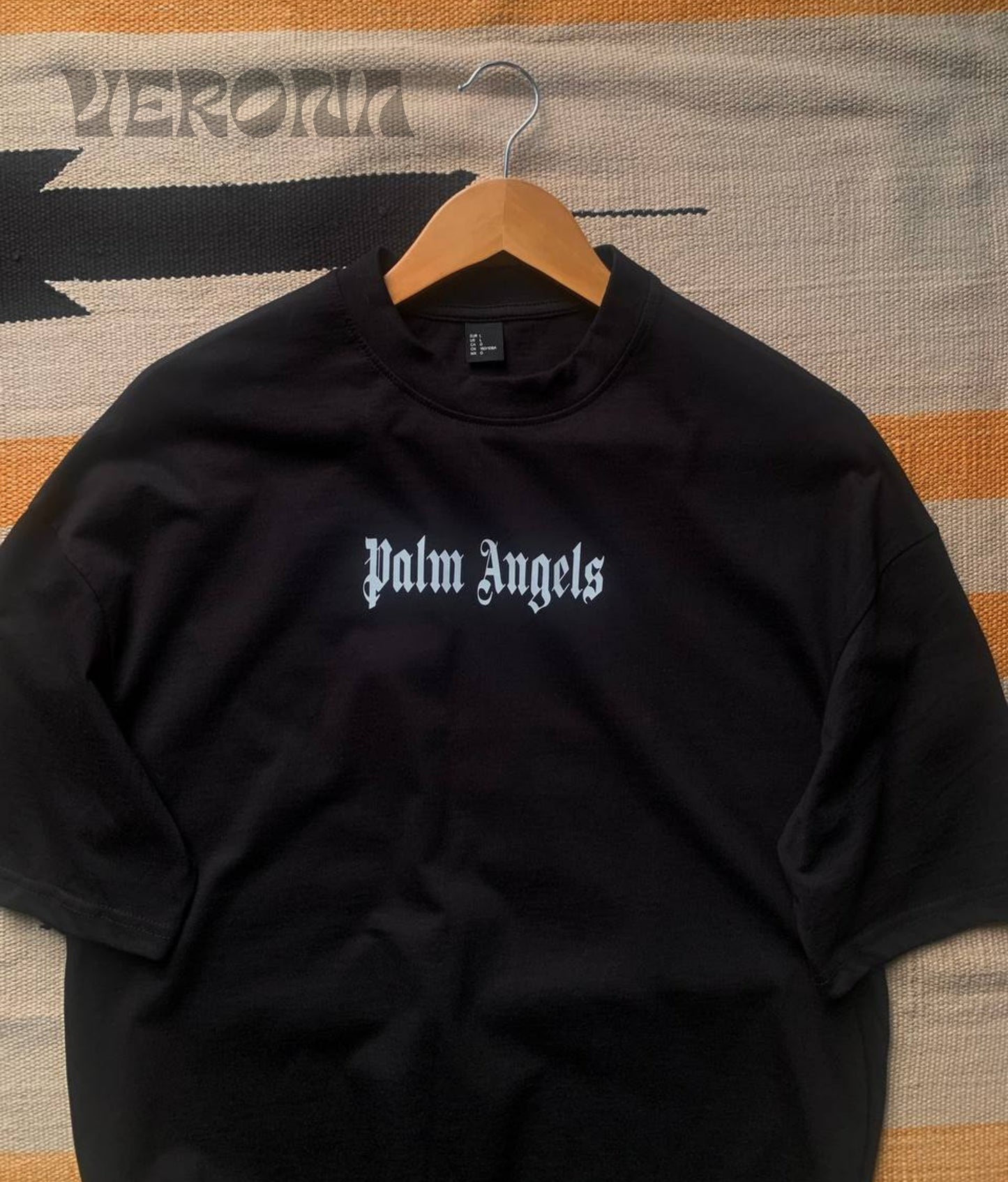 Palm Angels - Black Drop Shoulder