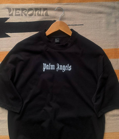 Palm Angels - Black Drop Shoulder