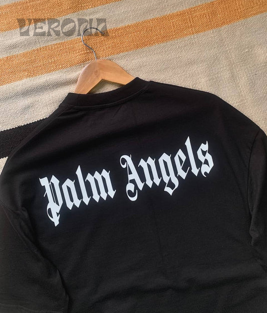 Palm Angels - Black Drop Shoulder