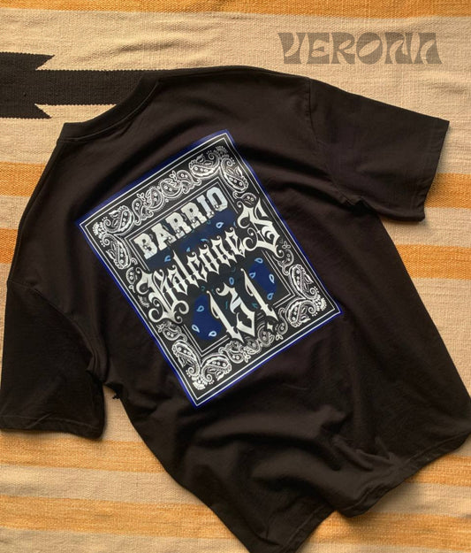 BARRIO - Black Drop Shoulder