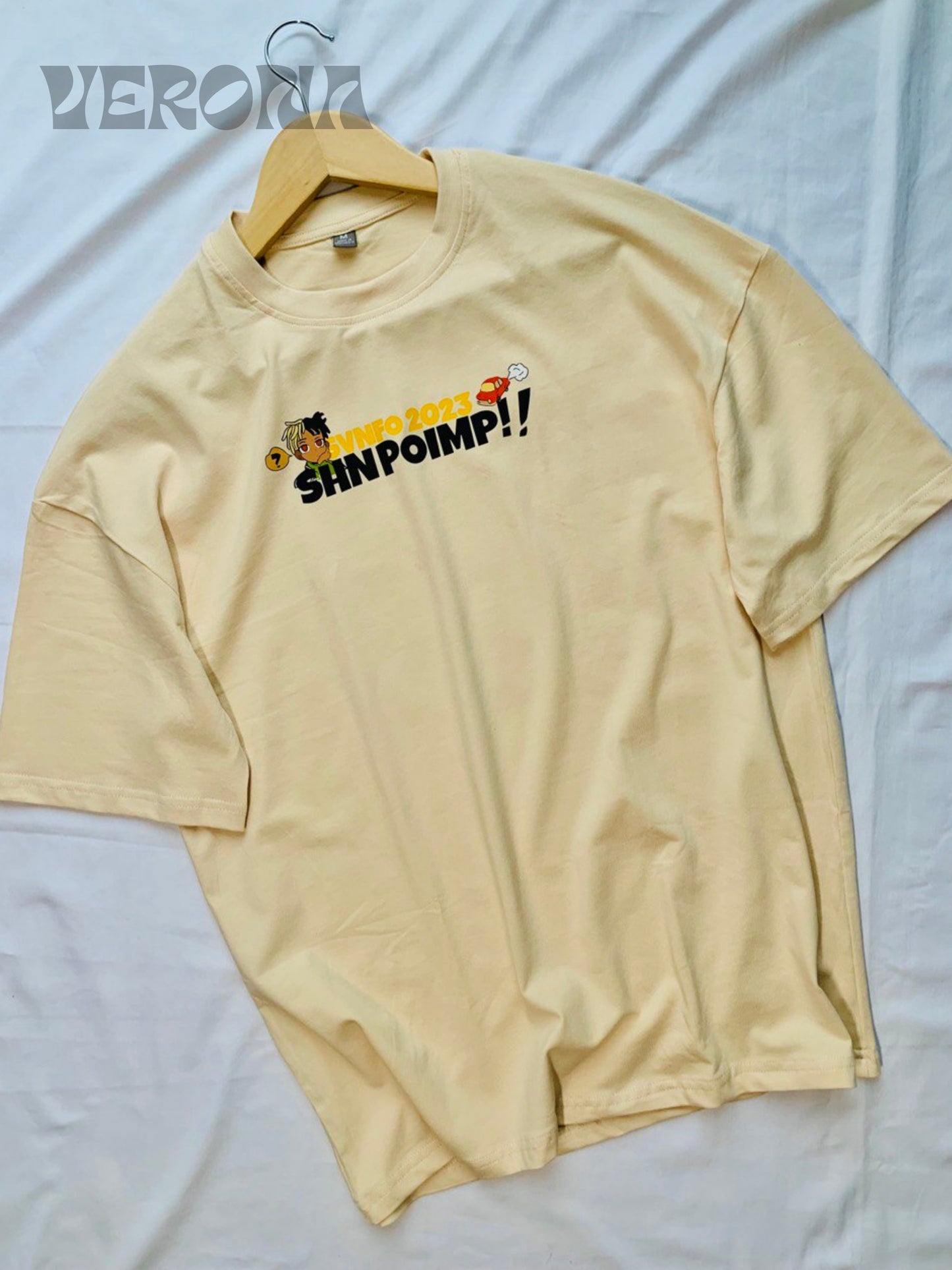 SHNPOIMP - Beige Drop Shoulder