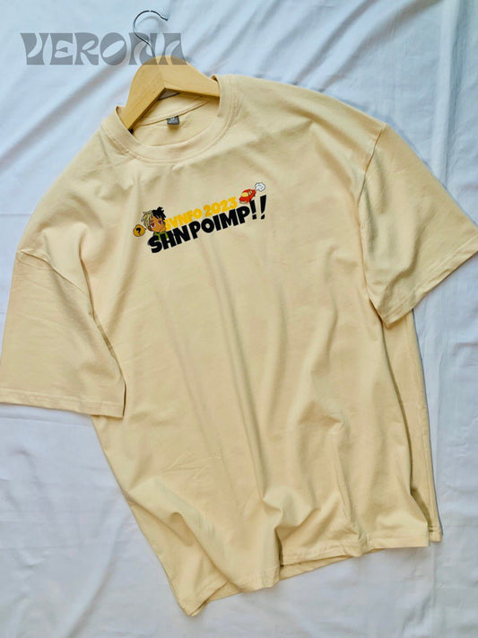 SHNPOIMP - Beige Drop Shoulder