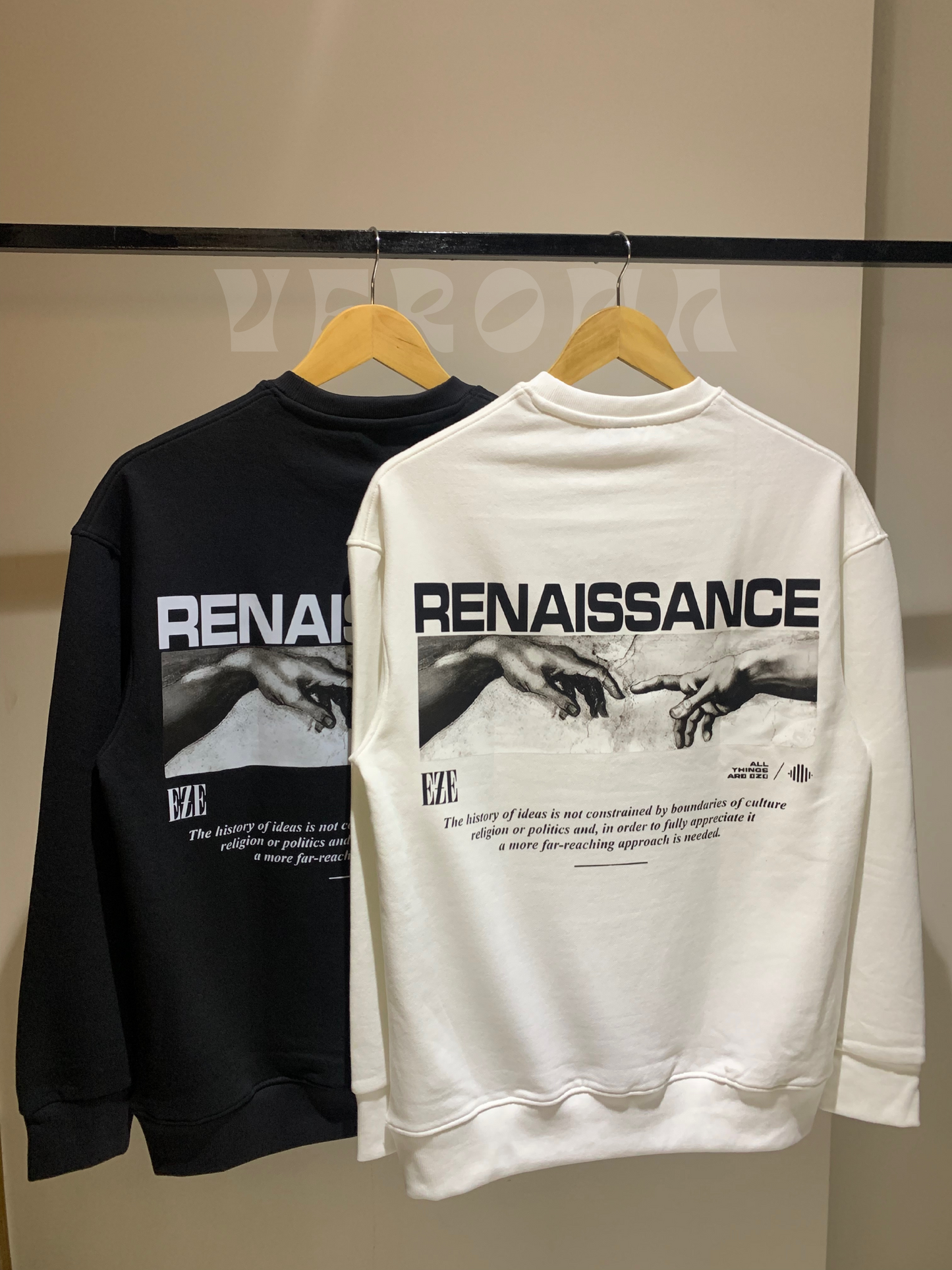 Rennaisance - Premium Black Sweatshirt