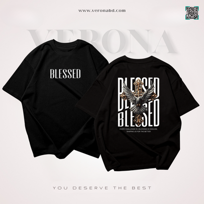 Blessed - Black Premium Dropshoulder