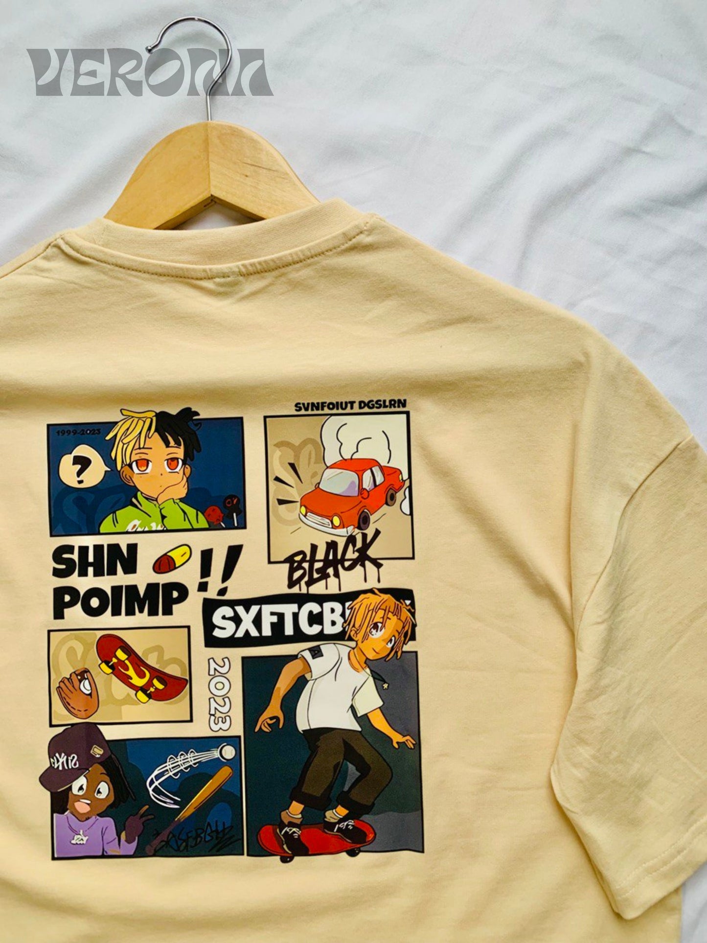 SHNPOIMP - Beige Drop Shoulder