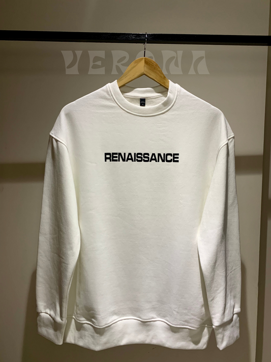 Rennaisance - Premium White Sweatshirt