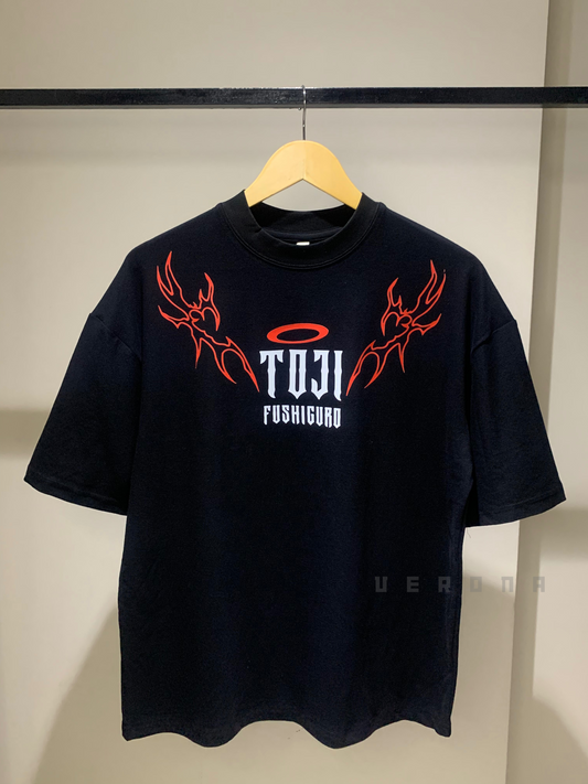 TOJI Version 2.0 - Premium Black Dropshoulder