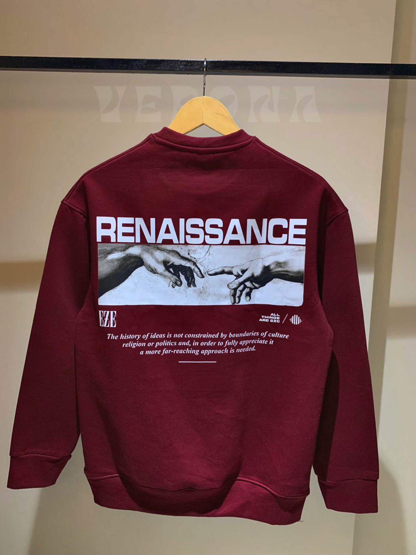 Rennaisance - Premium Maroon Sweatshirt