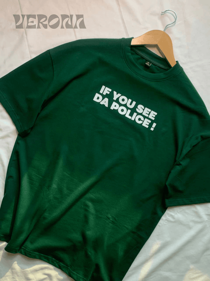 WB - Bottle Green Drop Shoulder
