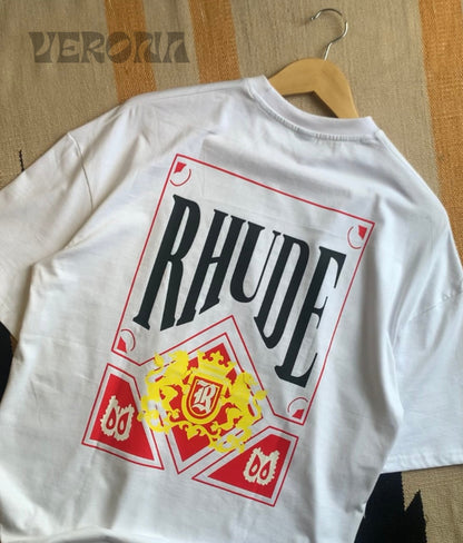 RHUDE - Black & White Drop Shoulder