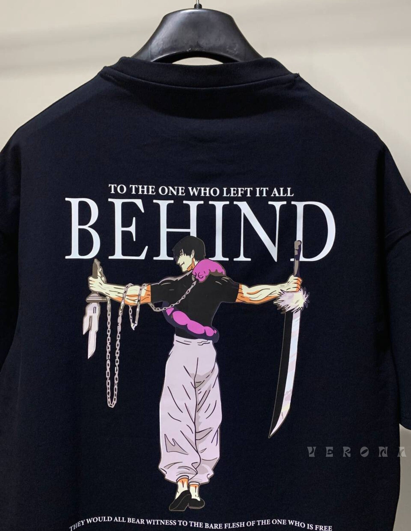 TOJI Fushiguro - Black Drop Shoulder