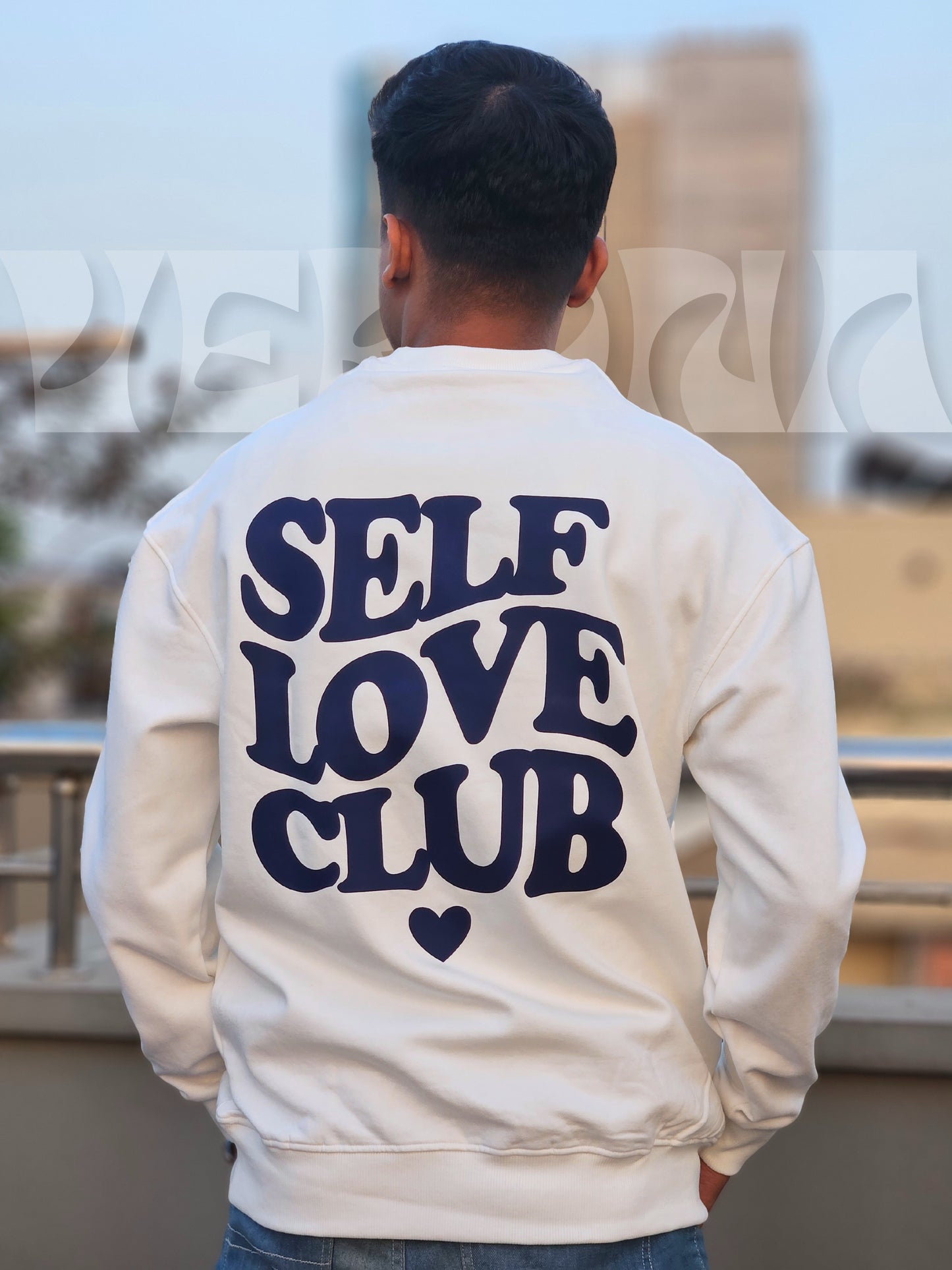 Self Love Club - Premium White Sweatshirt
