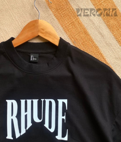 RHUDE - Black & White Drop Shoulder