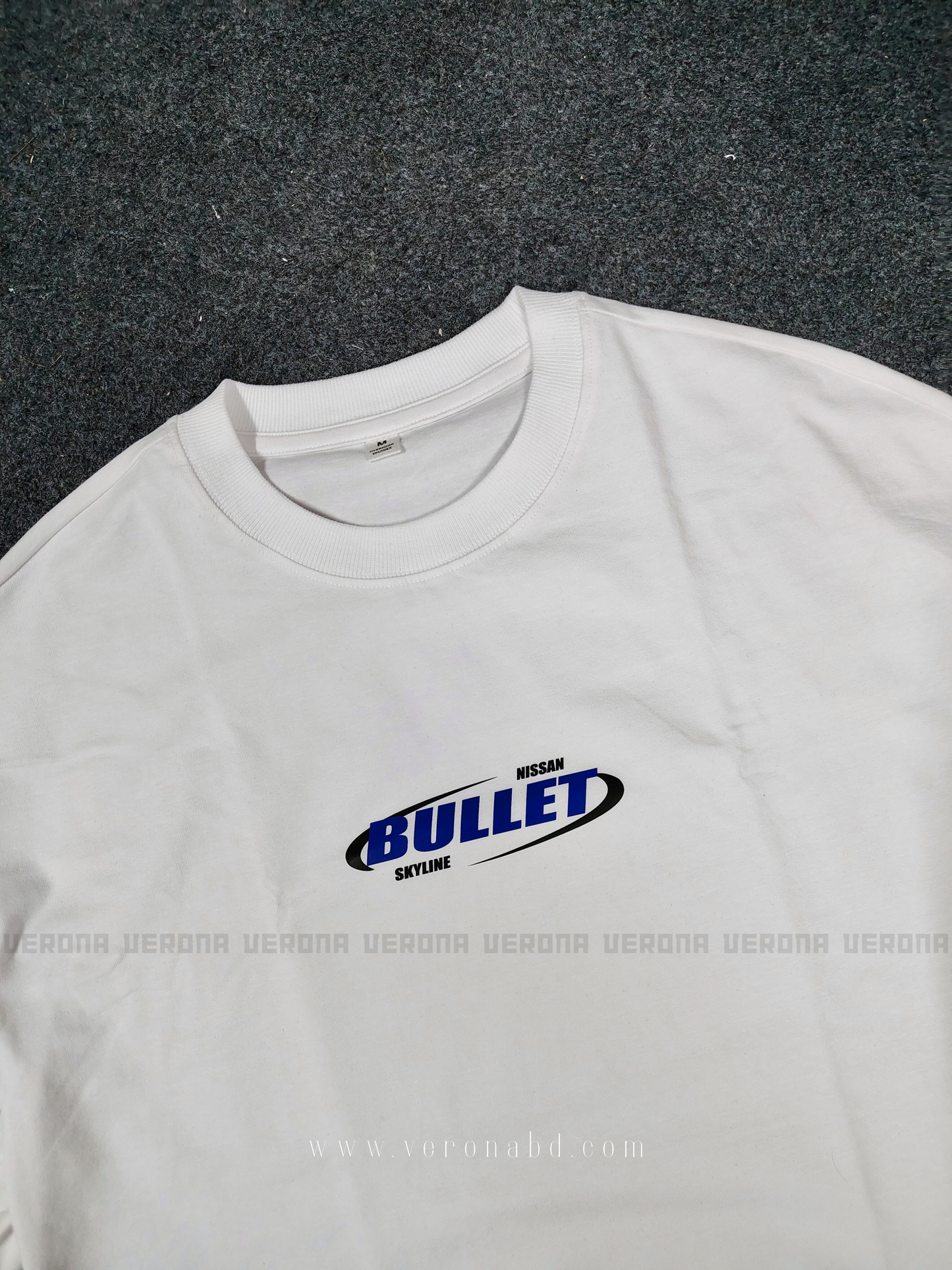 1995 Nissan Bullet Skyline - Premium White Dropshoulder T-shirt
