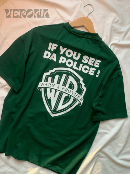 WB - Bottle Green Drop Shoulder