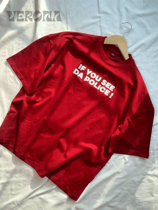 WB - Maroon Drop Shoulder