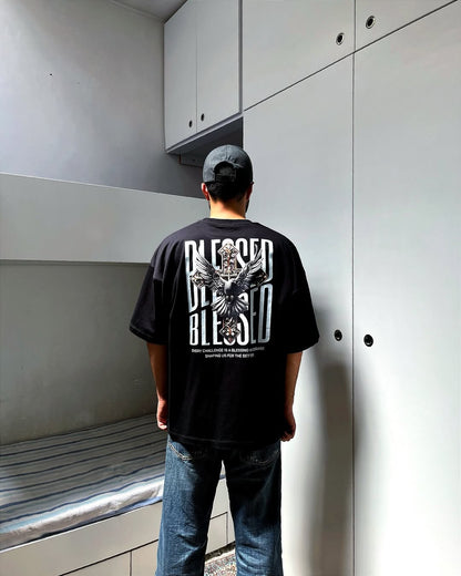 Blessed - Black Premium Dropshoulder